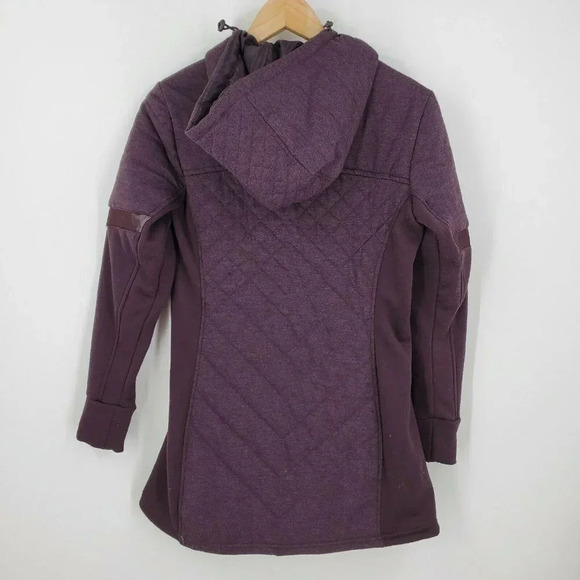 Be‎ Boundless Thermo-Lock Melange Quilted Jacket Maroon Size S - Picture 3 of 11